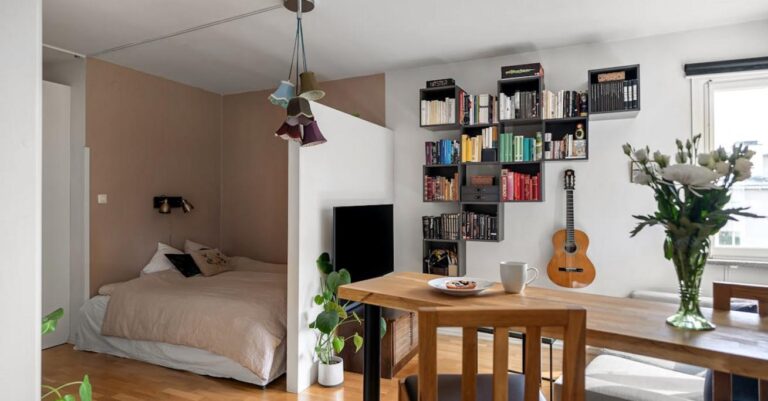 Jak urządzić małe mieszkanie do 40 m² — 25 sprawdzonych sposobów