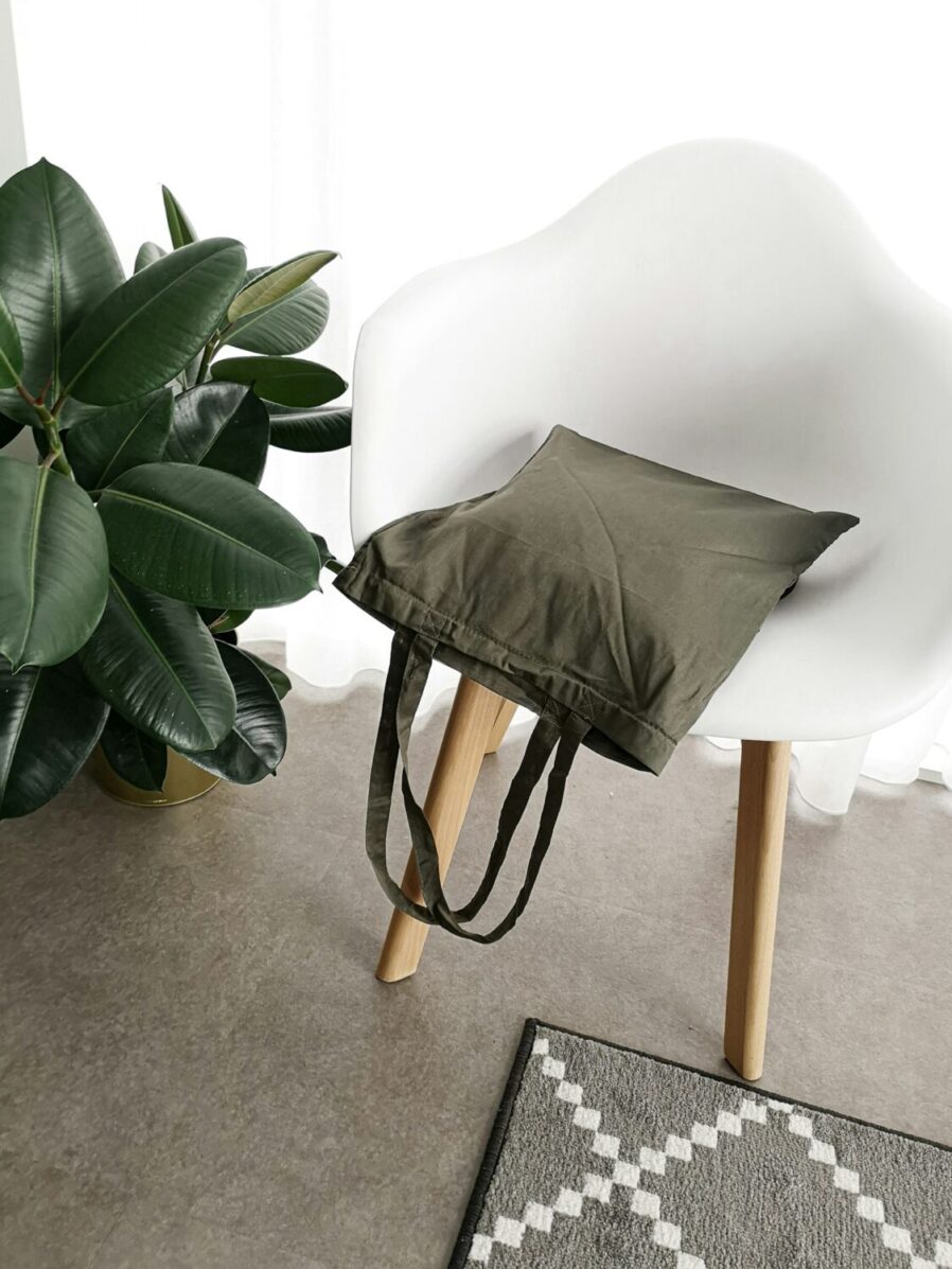 Wnętrze w olive green